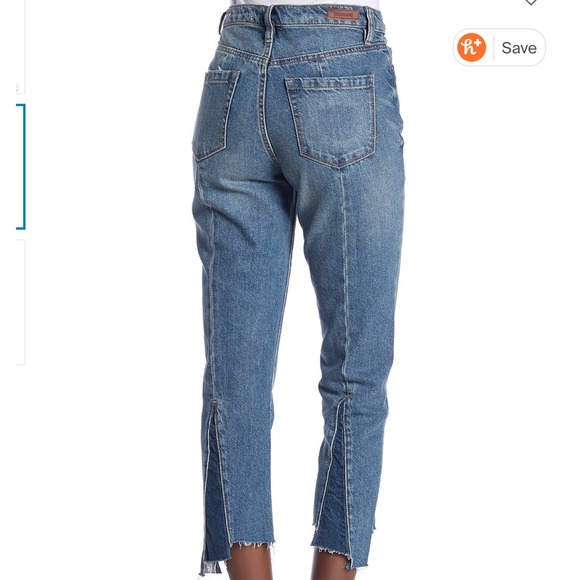 Blank NYC Denim - BLANKNYC Denim Stagger Hem Straight Leg Crop Jeans